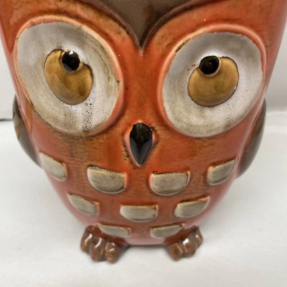 Double Stacked Owl Vase/Planter Retired Pier 1 Imports